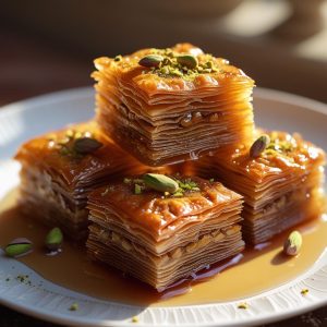 باقلوا استانبولی قهوه دورهمی