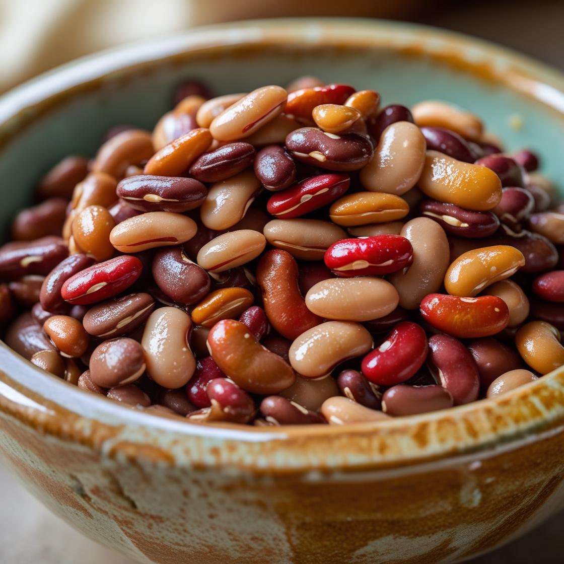 خوراک لوبیا قهوه دورهمی