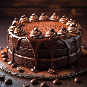 کیک موکا قهوه دورهمی