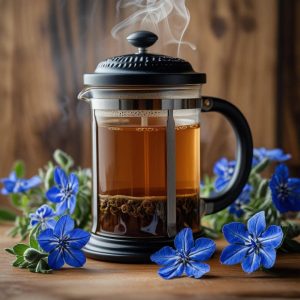 دمنوش گل گاو زبان قهوه دورهمی