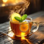 چای لیمو عسل